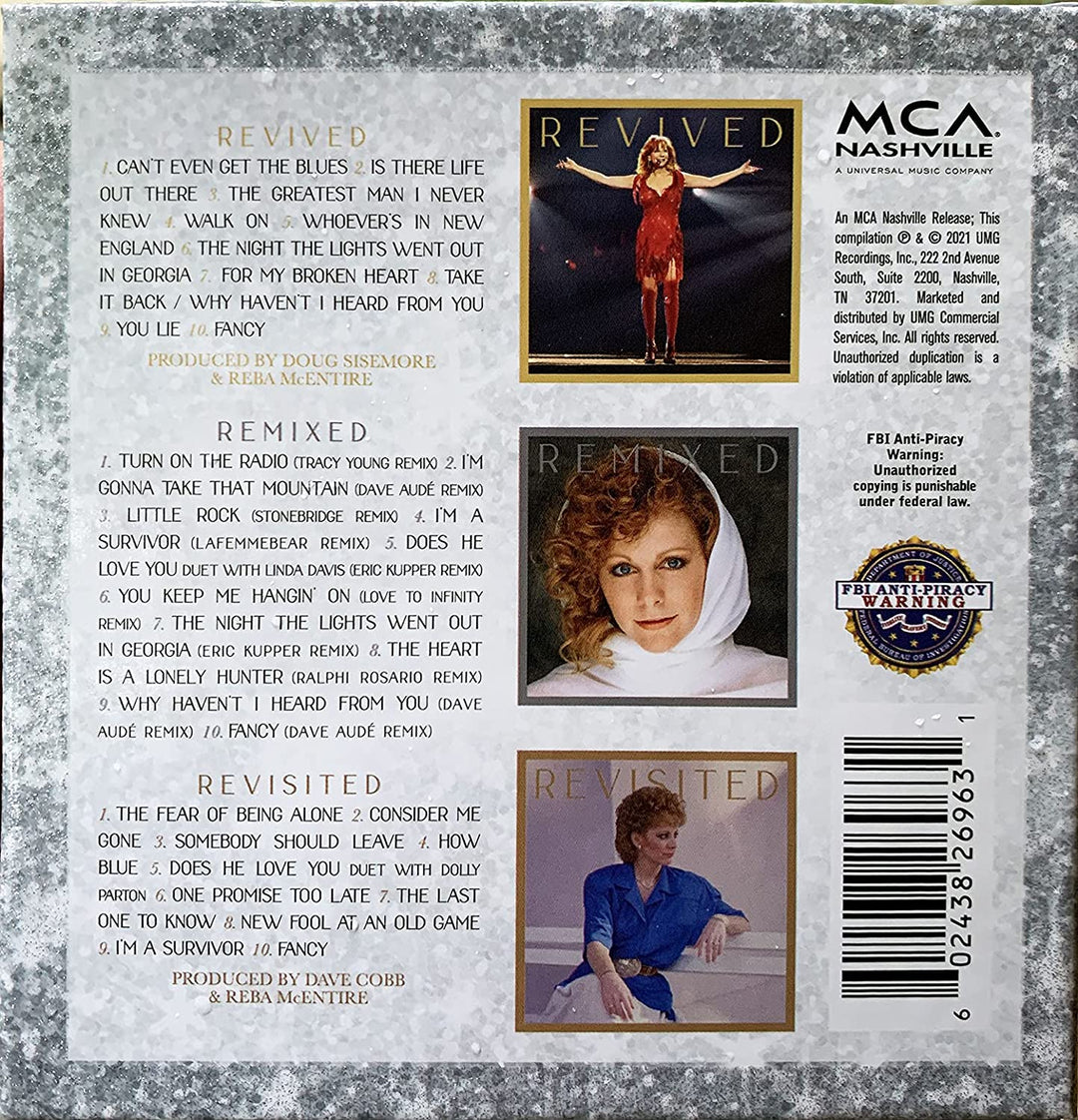 Reba McEntire – Revived Remixed Revisited [Audio-CD]