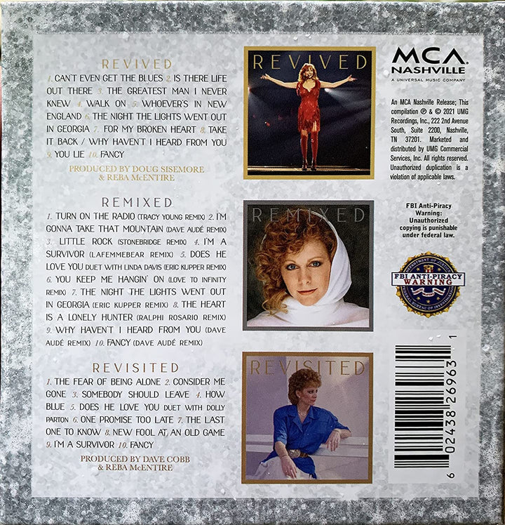 Reba McEntire - Revived Remixed Revisited [Audio CD]