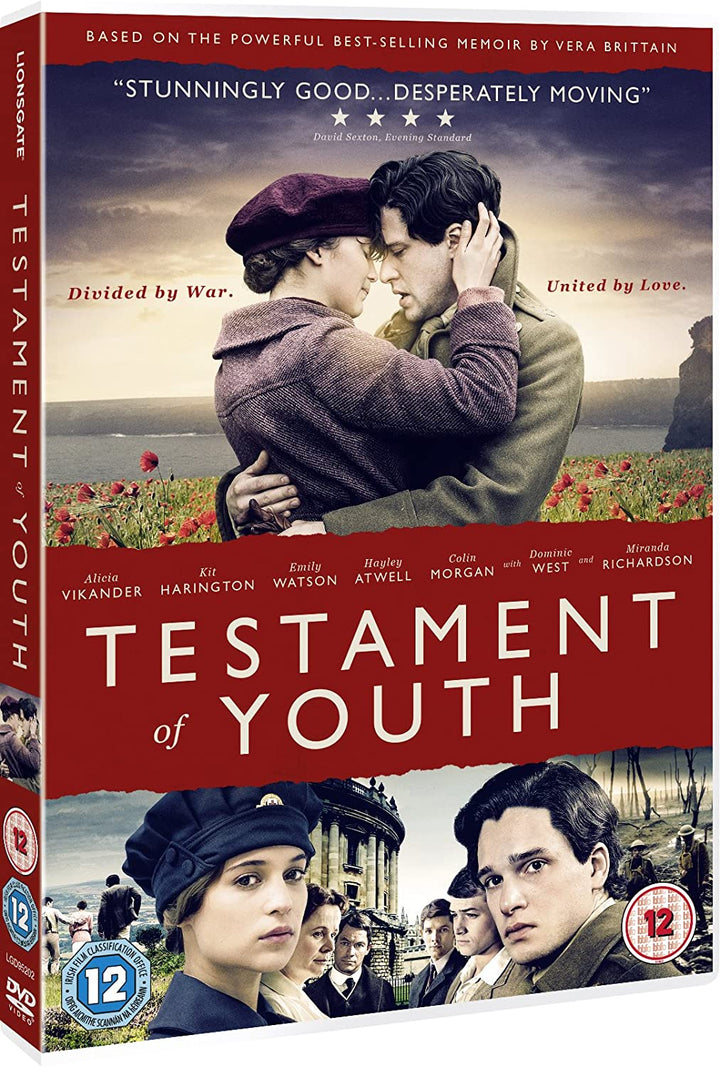 Testament of Youth [2014] [2015] – Krieg/Drama [DVD]