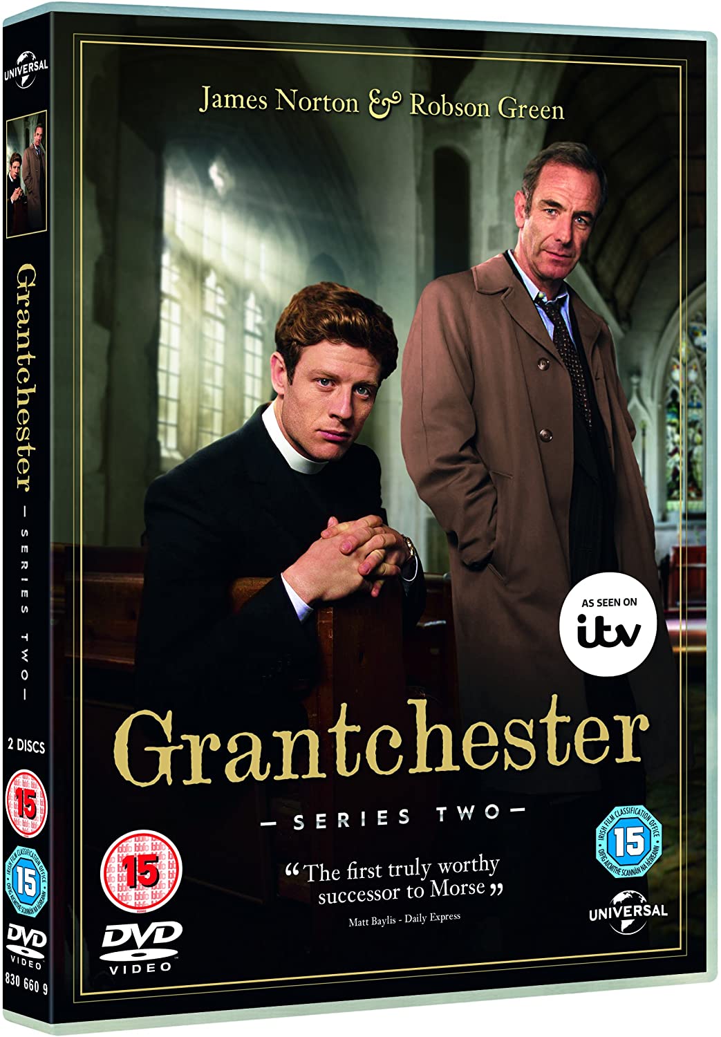 Grantchester – Serie 2 [2015] Mystery [DVD]