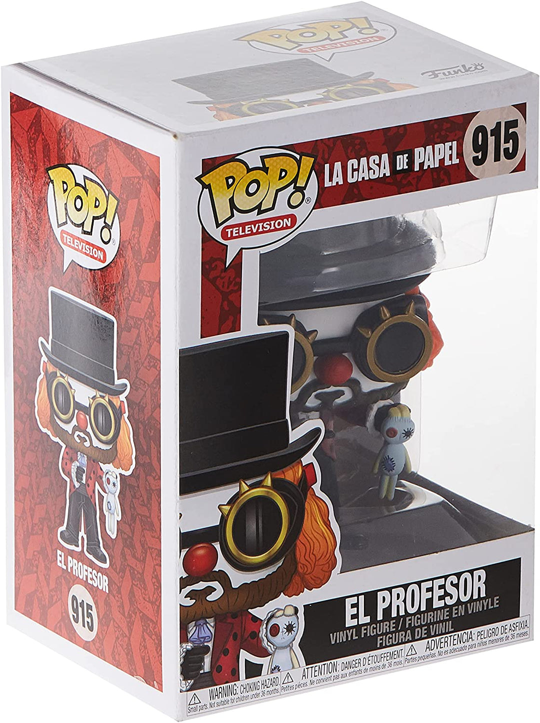 La Casa de Papel El Professor Funko 44196 Pop! Vinilo n. ° 915