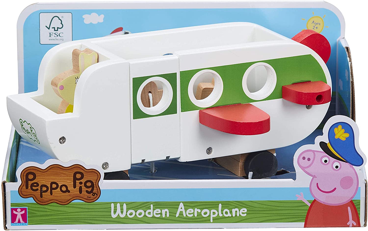 Avion de madera Peppa Pig 07211 Yachew