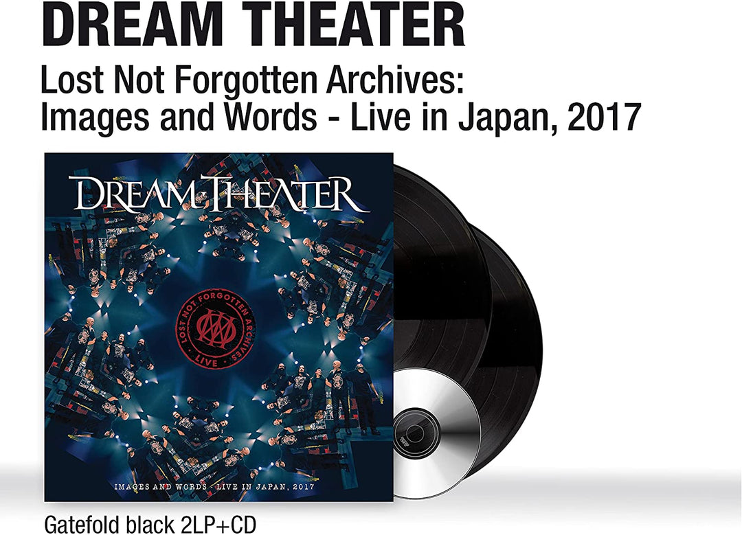 Dream Theater – Lost Not Forgotten Archives: Images and Words – Live in Japan, 2017 schwarz [Vinyl]