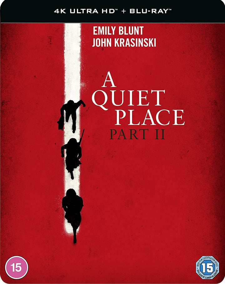 A Quiet Place Part II 4K UHD Steelbook – Horror/Science-Fiction [Blu-ray]