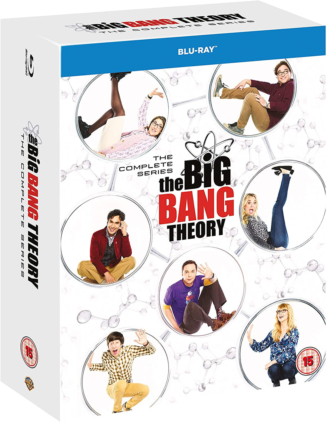 The Big Bang Theory: Die komplette Serie [2007] [2019] [Region Free] – Mystery/Thriller [DVD]