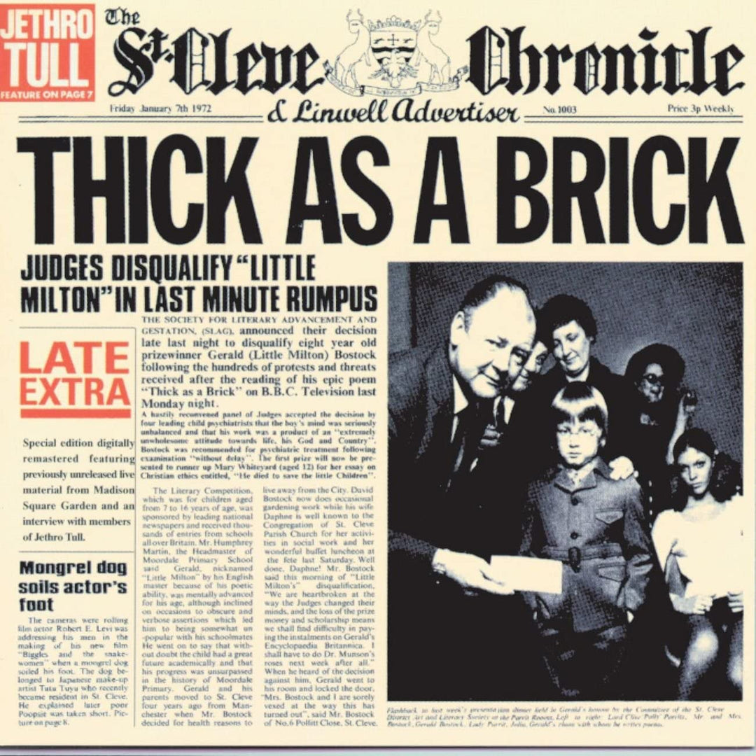 Jethro Tull – Thick As a Brick [Audio-CD]