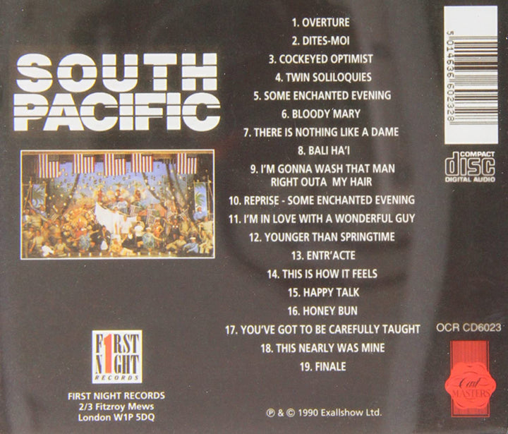 South Pacific 1988 (Aufnahme der Londoner Besetzung) – [Audio-CD]