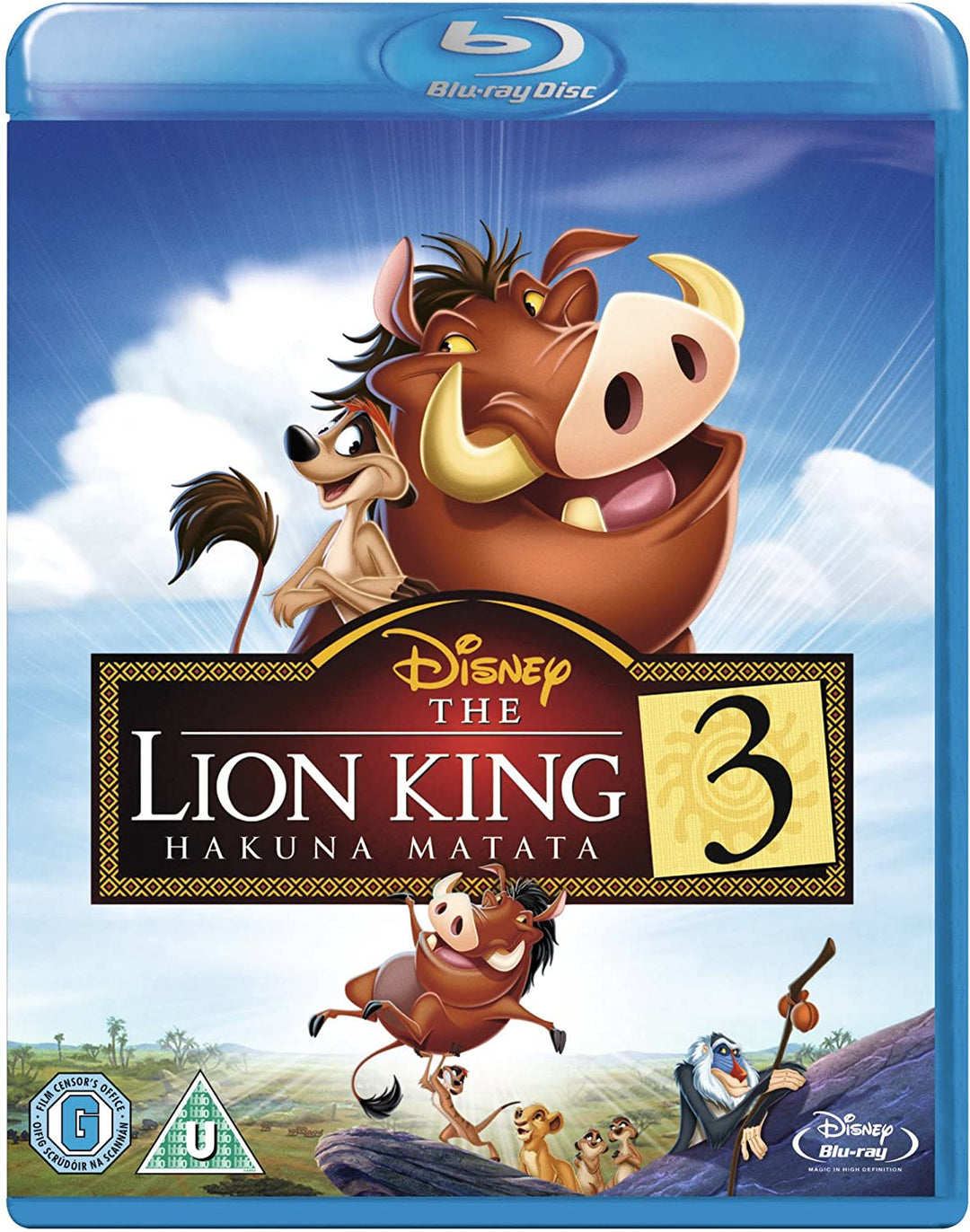 Der König der Löwen 3: Hakuna Matata [2017] [Region Free] [Blu-ray]