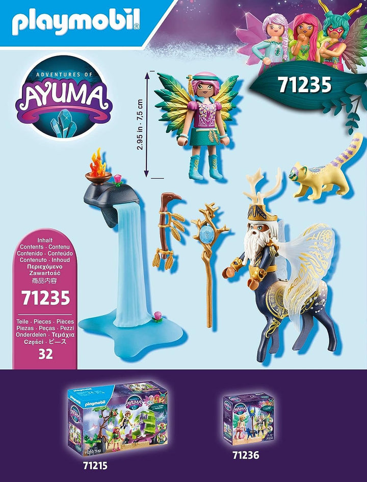 Playmobil 71235 Abenteuer von Ayuma Abjatus mit Ritterfee Hildi, Spielzeugspielset