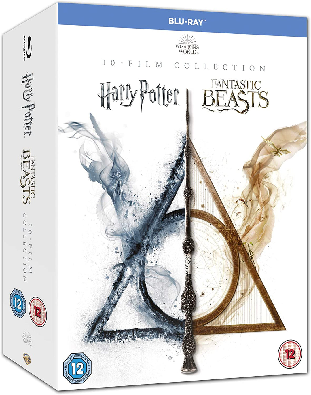 Wizarding World: [10 Film Collection] [Harry Potter/Fantastic Beasts] [2001] [2020] [Region Free] [Blu-ray]