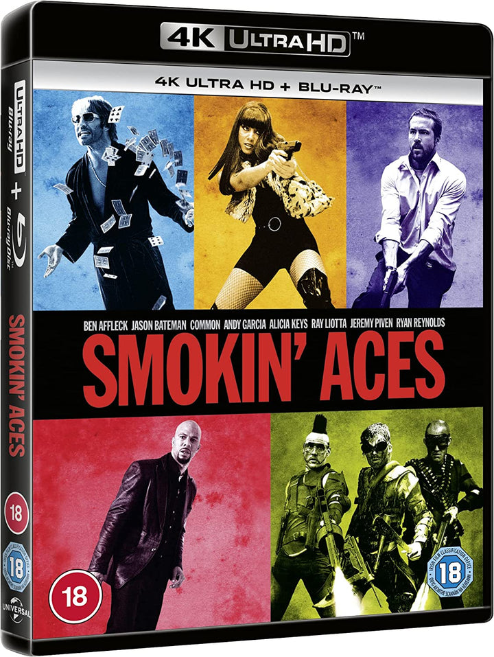 Smokin' Aces [4K Ultra HD] [2006] [Region Free] [Blu-ray]