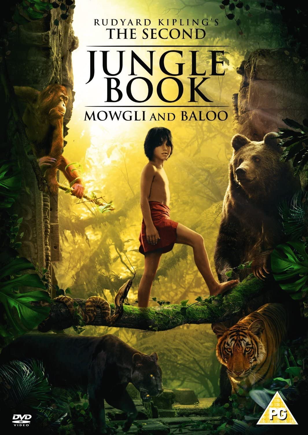 Rudyard Kiplings Das zweite Dschungelbuch – Mowgli und Balu – Familie/Abenteuer [DVD]