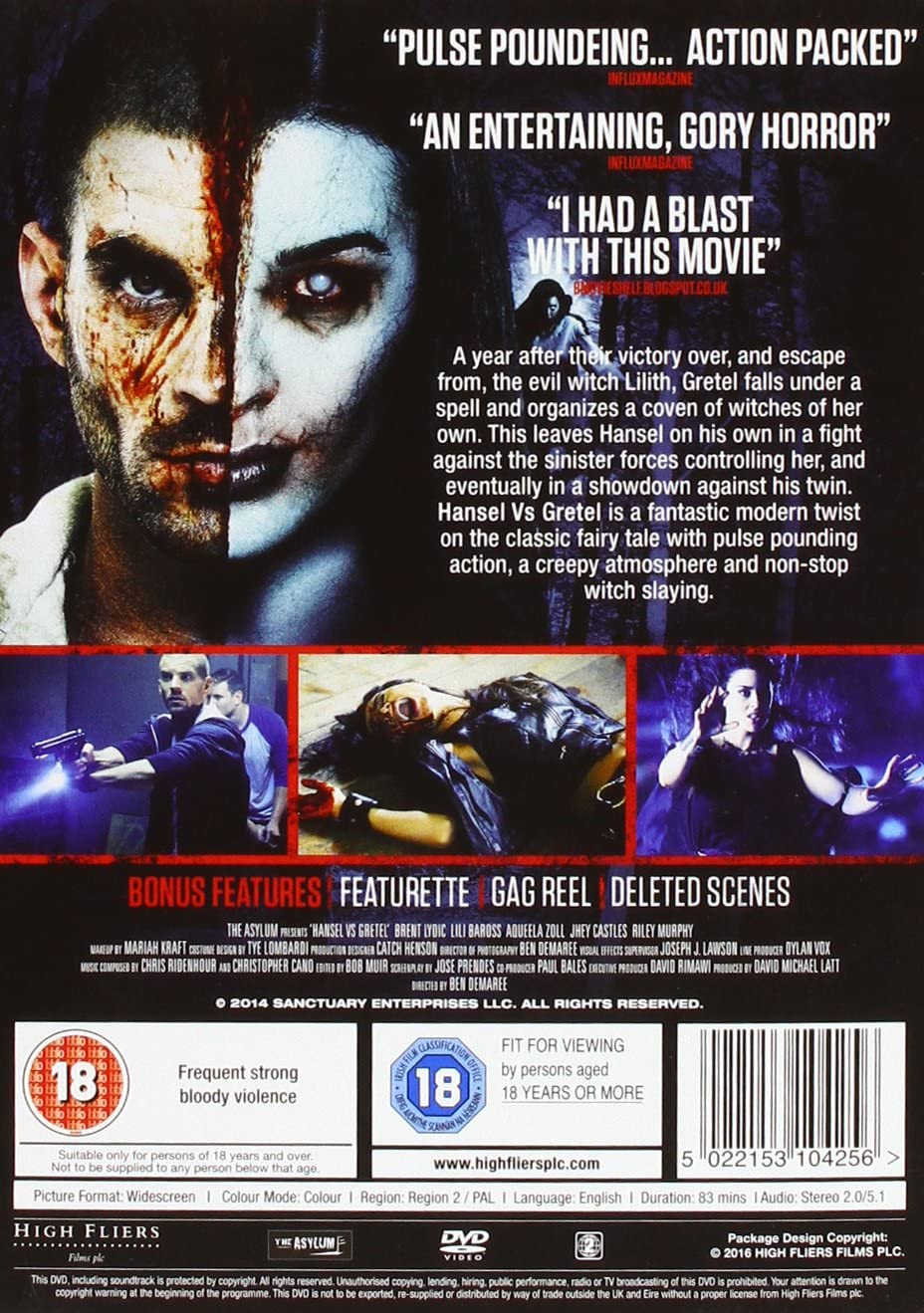 Hansel Vs Gretel - Horror [DVD]