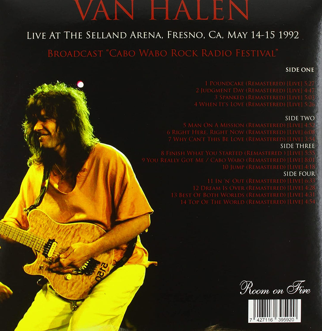 Van Halen – Live At The Selland Arena, Fresno, Kalifornien, 14.–15. Mai 1992 [Vinyl]