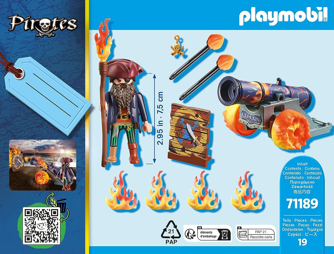 Playmobil 71189 Pirat und Feuerkanone