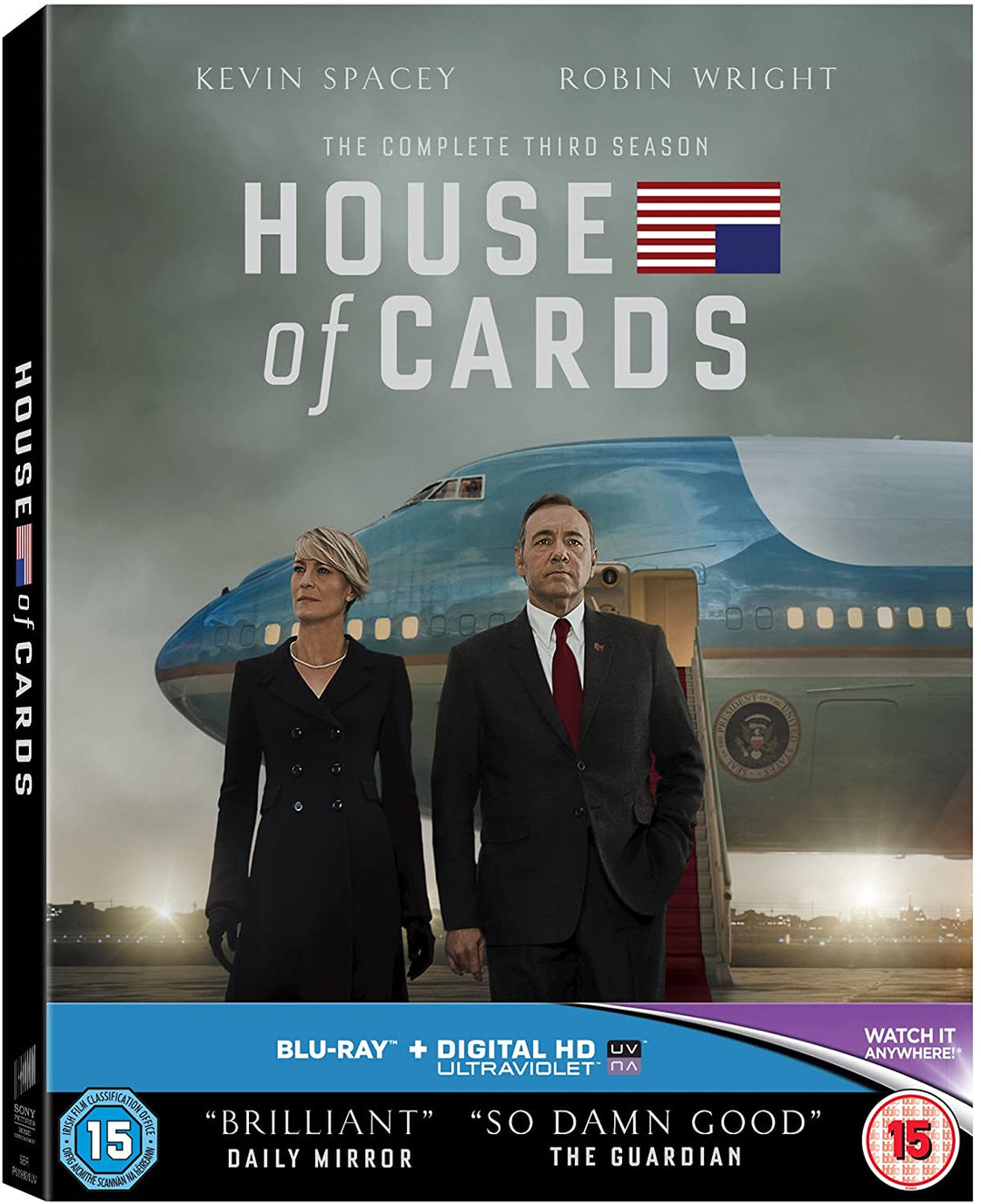 House of Cards – Staffel 3 [Region Free] – Drama [Blu-Ray]