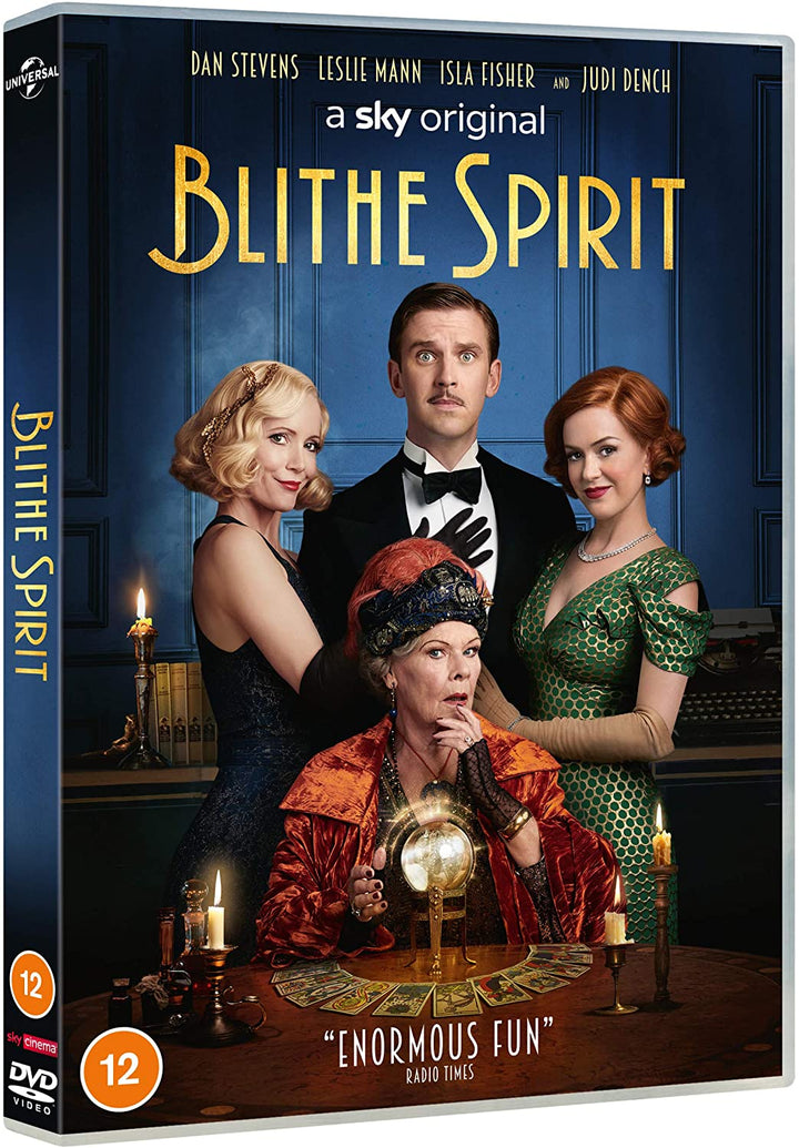 Blithe Spirit [2021] – Komödie/Fantasy [DVD]