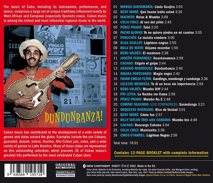 Dundunbanza! - Essential Cuban Classics [Audio-CD]