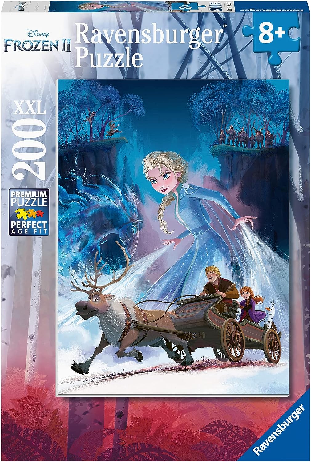 Ravensburger Disney Frozen 2 – 200-teiliges Kinderpuzzle für Kinder ab 8 Jahren