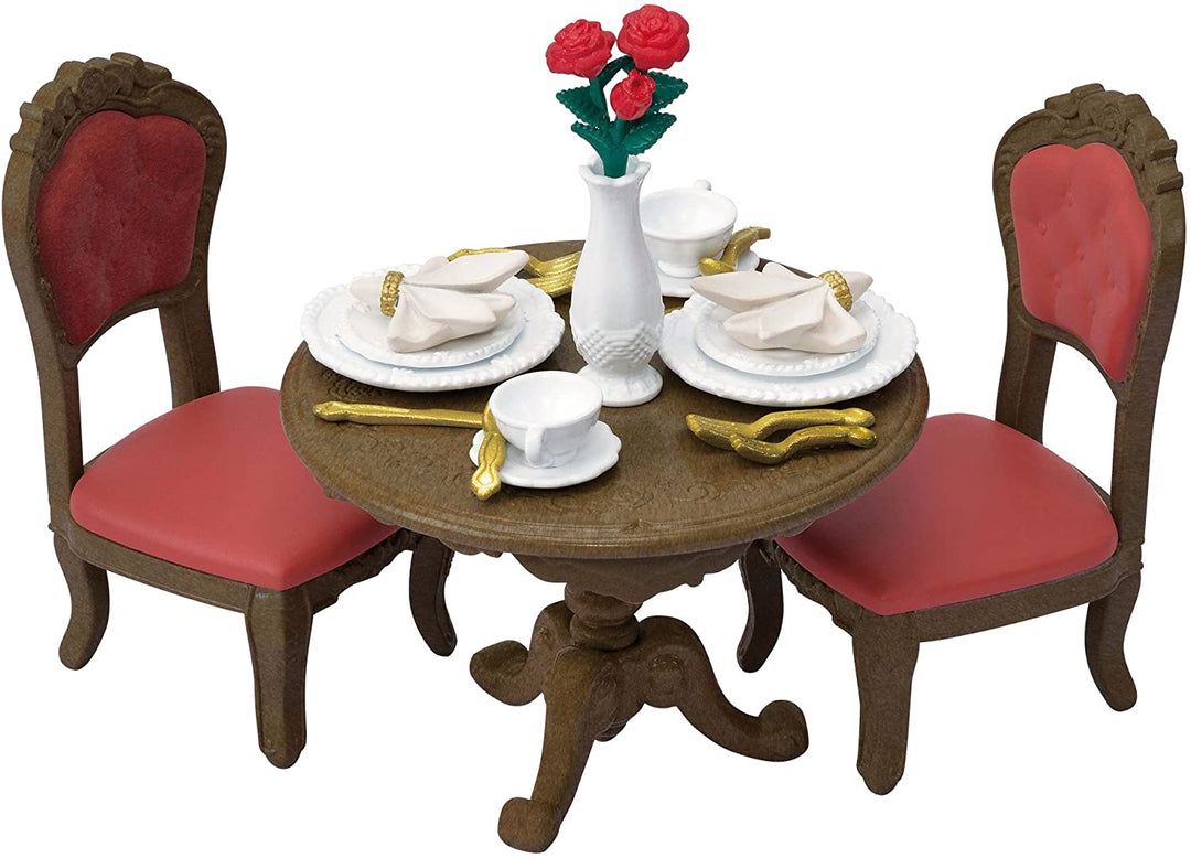 Sylvanian Families 5368 - Juego de mesa de comedor elegante, multicolor