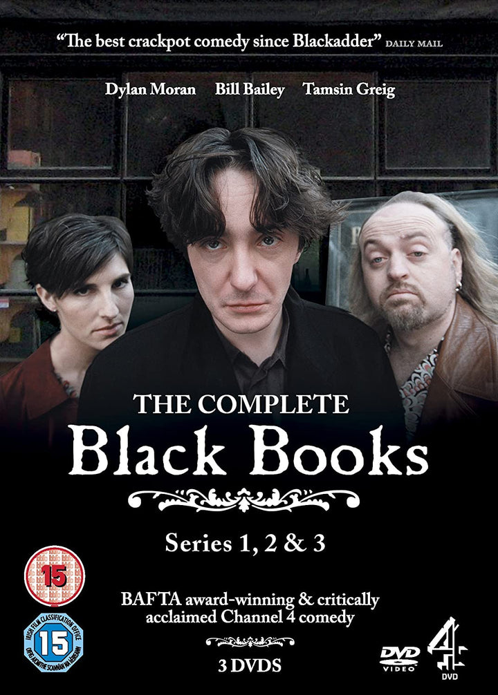 Black Books – Serien 1–3 – Sitcom [DVD]