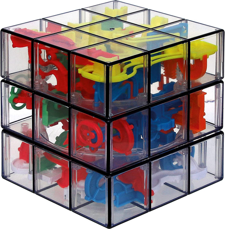 Rubik's Perplexus Fusion 3 x 3, anspruchsvolles Puzzle-Labyrinth-Geschicklichkeitsspiel, für Erwachsene u