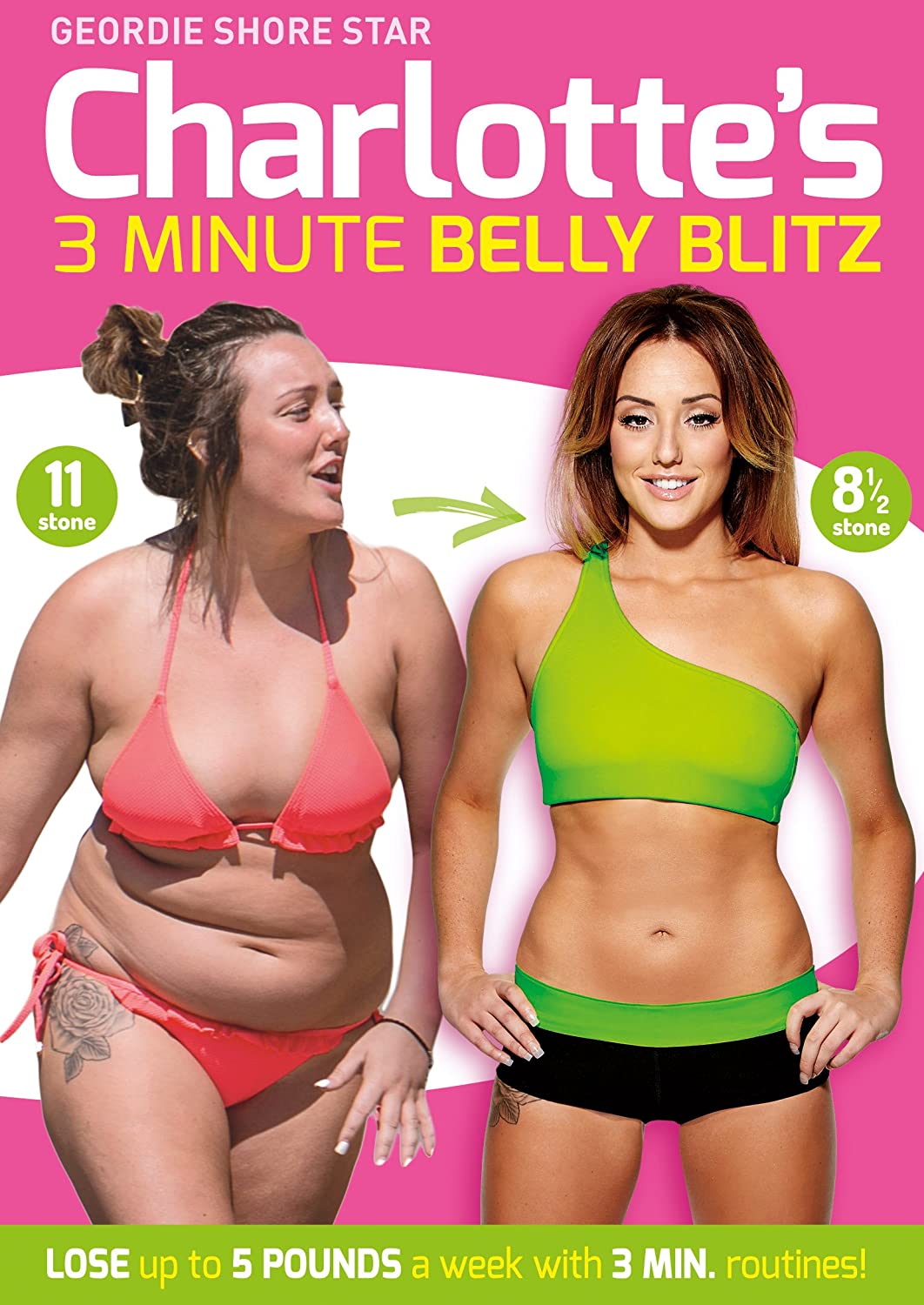 Charlotte Crosbys 3 Minute Belly Blitz [DVD] [2014]