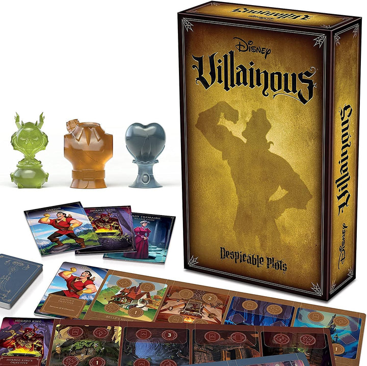 Ravensburger Disney Villainous Despicable Plots – Familienbrettspiel für Erwachsene a