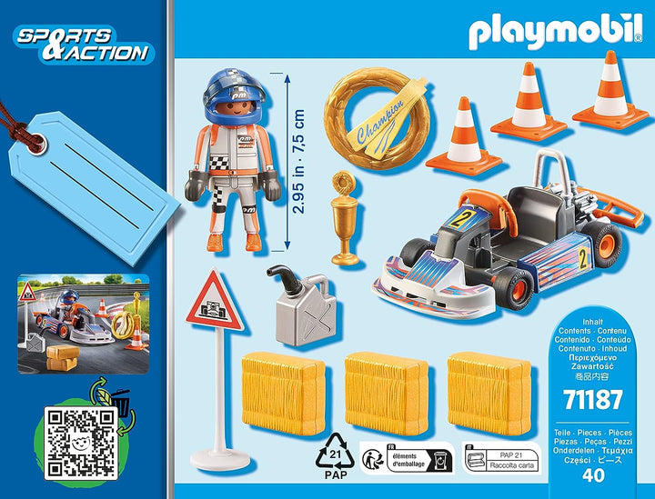 Playmobil 71187 Kart-Fahrer