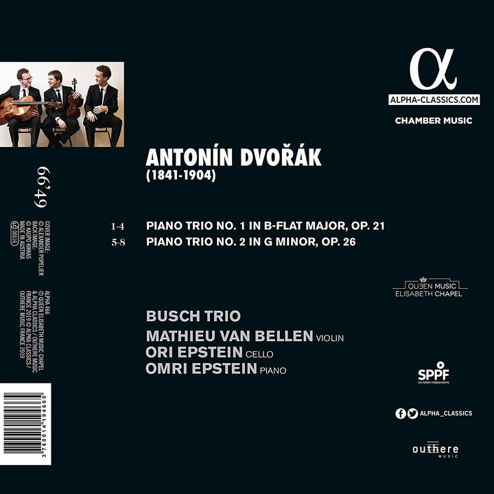 Das Florestan-Trio - Antonín Dvoák: Klaviertrios Op. 21 &amp; 26 [Audio-CD]