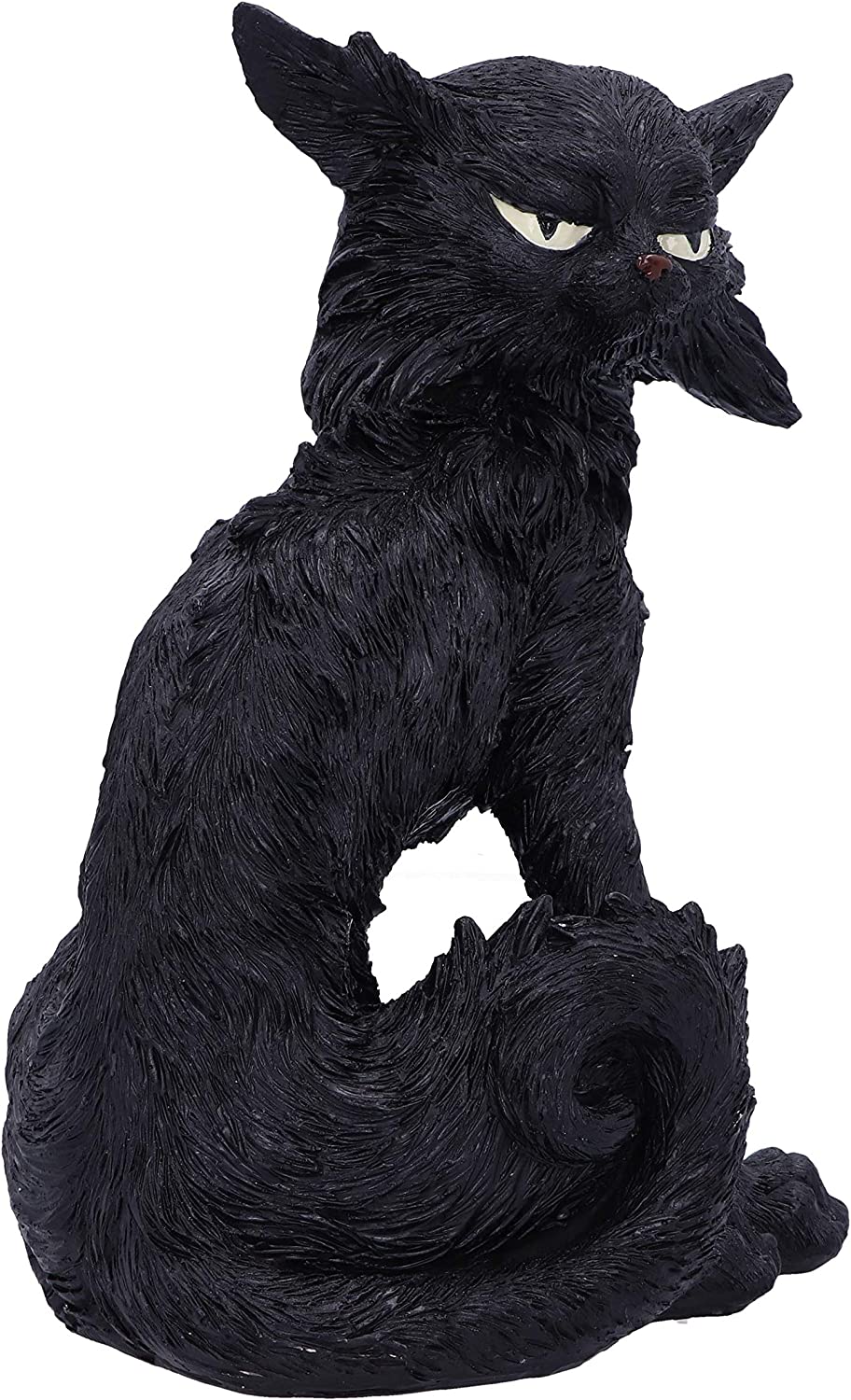 Nemesis Now Kleine schwarze Katze Hexen Vertraute Figur Salem, 19,6 cm