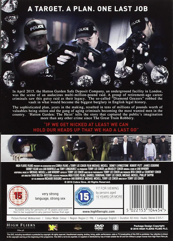 Hatton Garden – The Heist – Krimi [DVD]