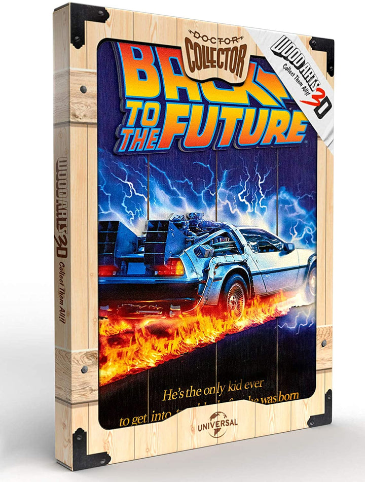 Doctor Collector Back to The Future WoodArts 3D Print