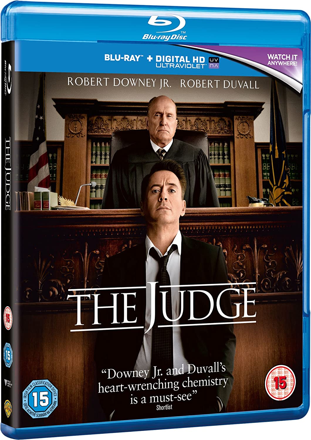 The Judge [2014] [Region Free] – Drama [Blu-ray]