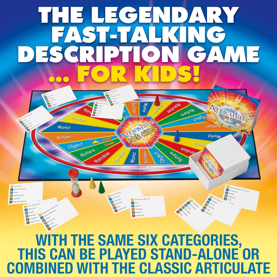 Drumond Park Articulate! for Kids - Family Kids Board Game | The Fast Talking Description Game|An Ideal Christmas Gift, Family Games for Adults and Children Suitable from 6+ Years