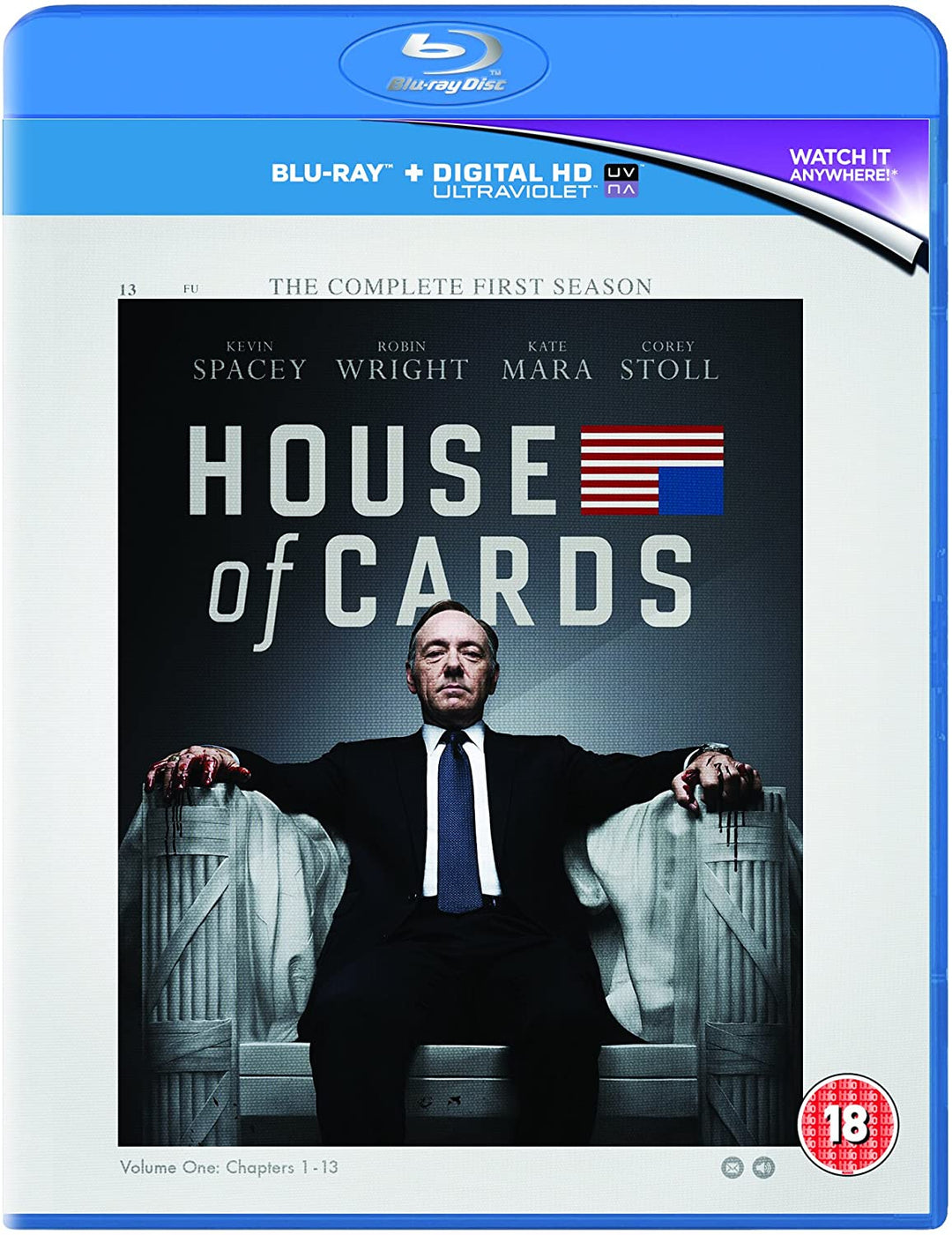 House of Cards - Season 1 - Drama [Blu-ray]