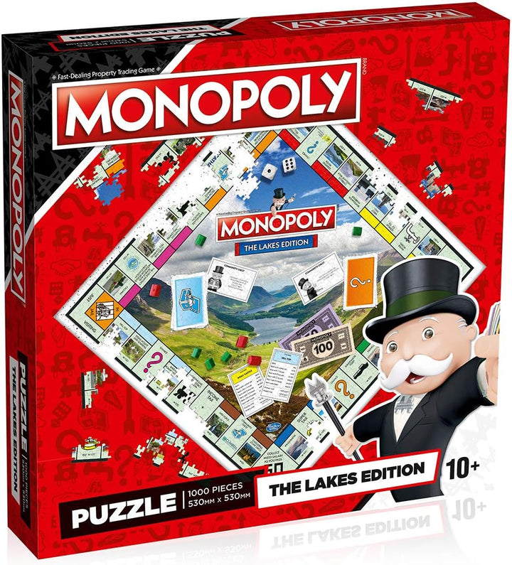 Das Lakes Monopoly 1000-teiliges Puzzlespiel