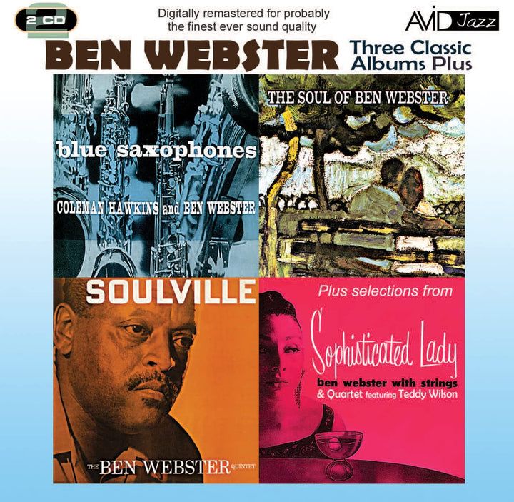 Drei klassische Alben plus [Blue Saxophones / Soulville / The Soul Of Ben Webster] - Ben Webster [Audio-CD]