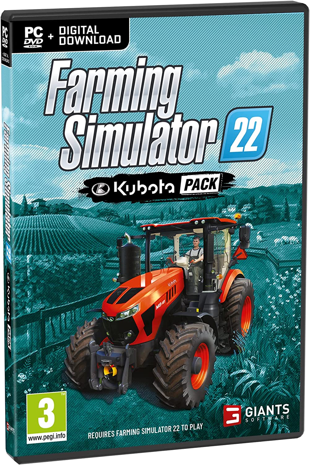 Landwirtschafts-Simulator 22: Kubota-Paket – PC