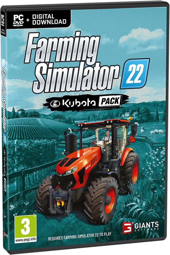 Landwirtschafts-Simulator 22: Kubota-Paket – PC