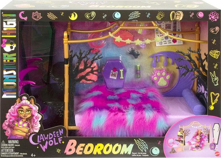 Monster HIGH CLAWDEEN Schlafzimmer