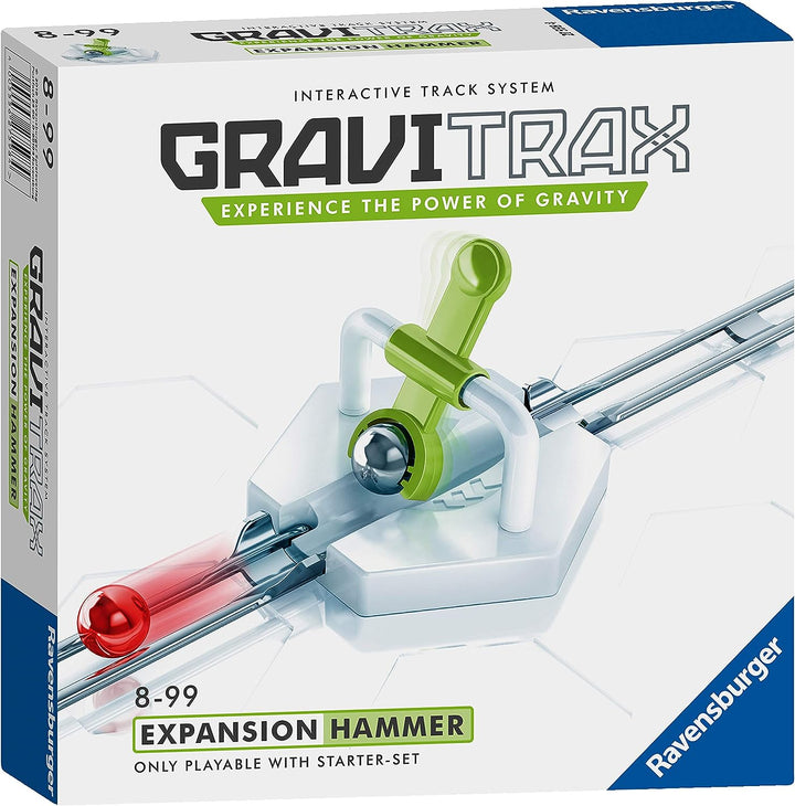 Ravensburger GraviTrax Hammer – Add-On-Erweiterungszubehör, Murmelbahn und Constr