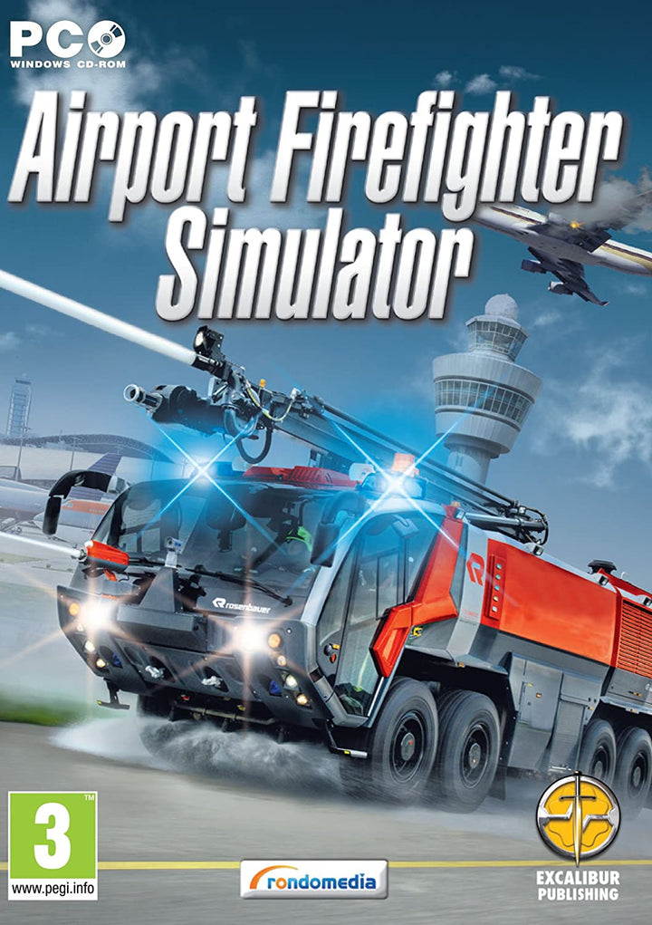 Airport Fire Fighter Simulator (PC-CD)