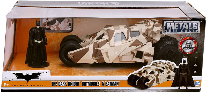 JADA TOYS 1/24 – BATMOBILE Batman Arkham Knight – Avec Figurine