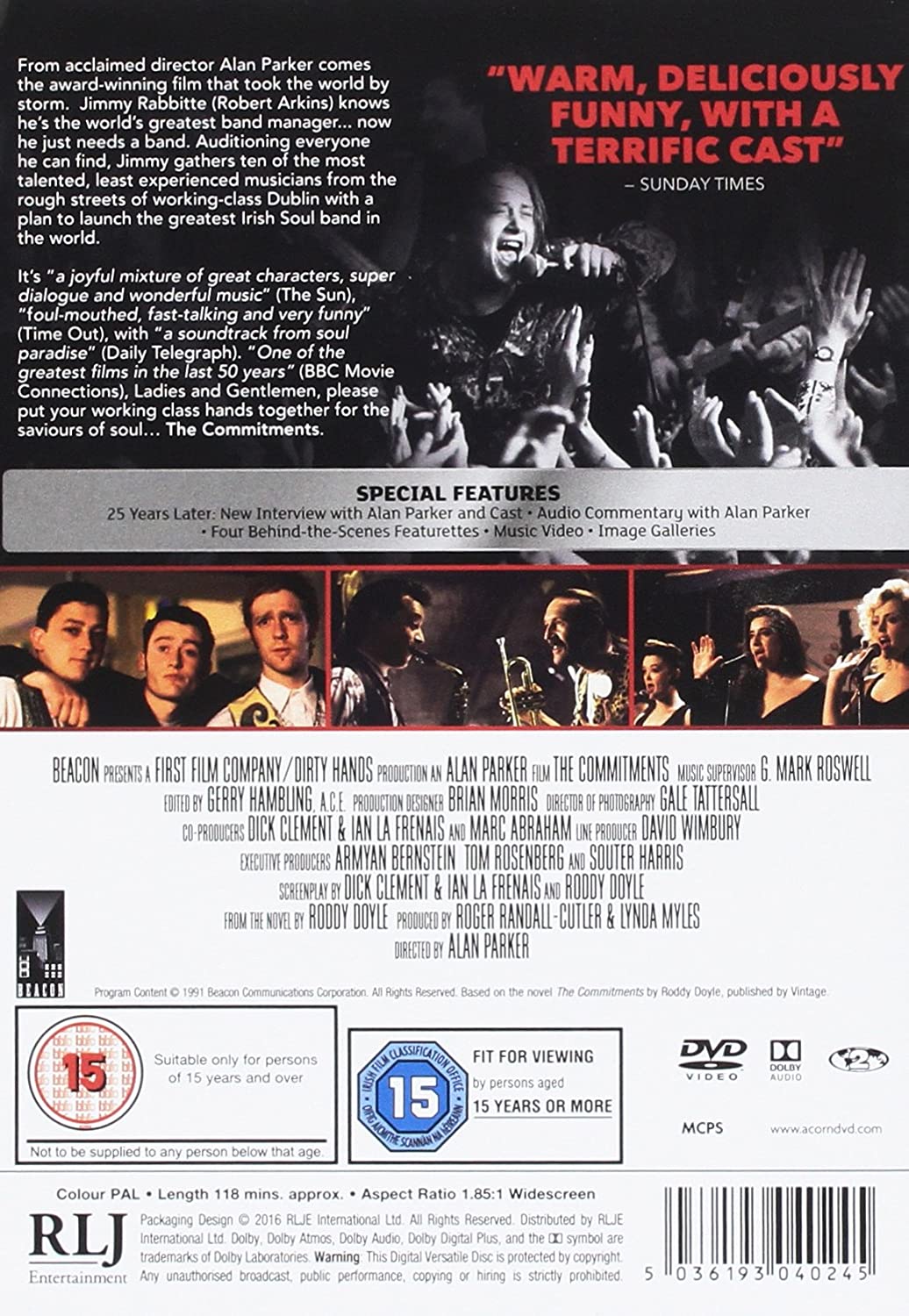 The Commitments – Drama/Komödie [DVD]