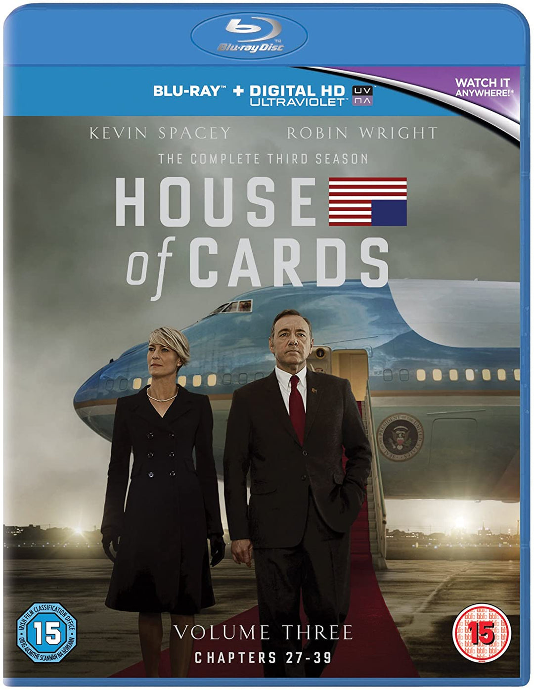 House of Cards – Staffel 3 [Region Free] – Drama [Blu-Ray]