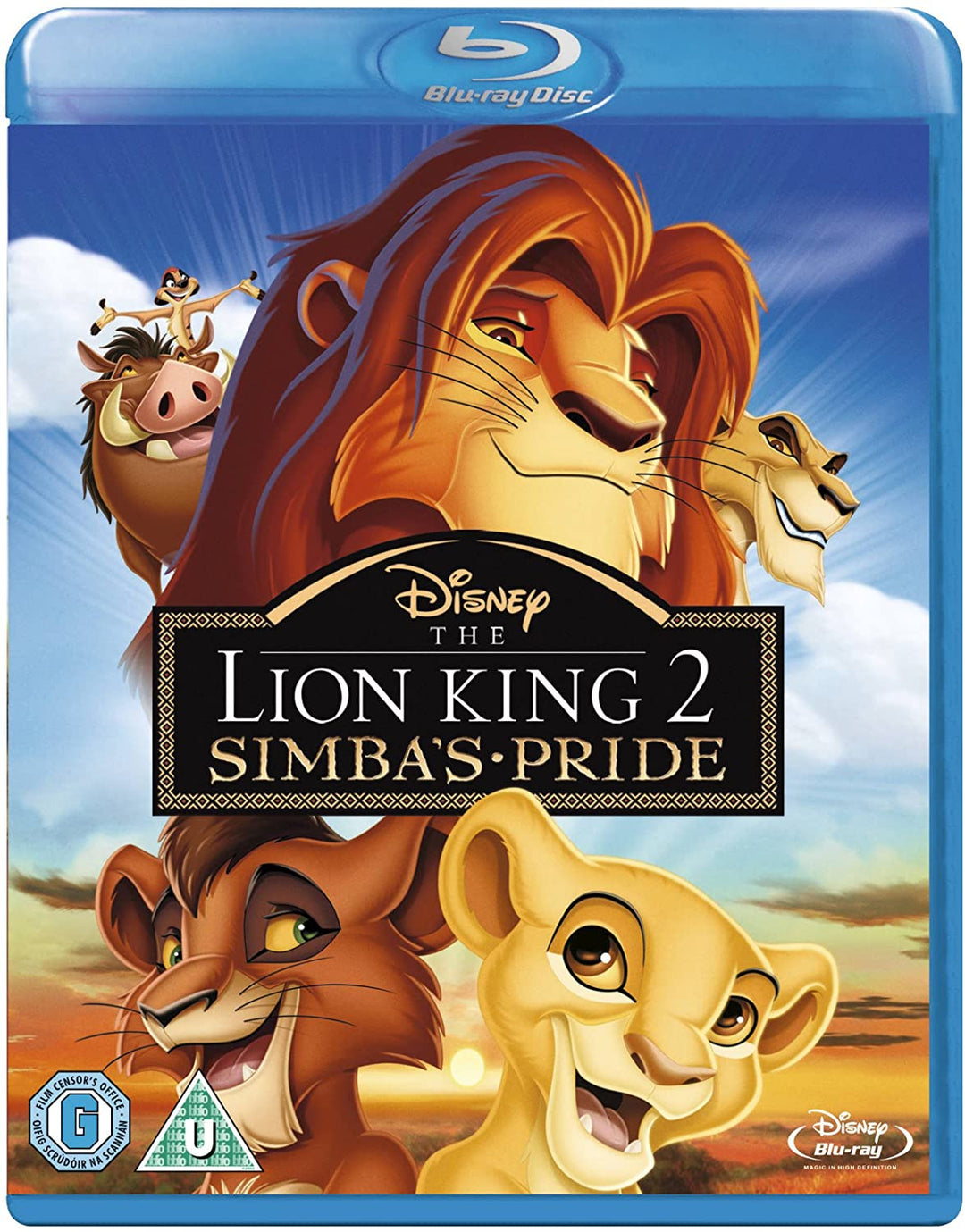 Der König der Löwen 2 Simbas Stolz [2017] – Musical/Familie [Blu-ray]