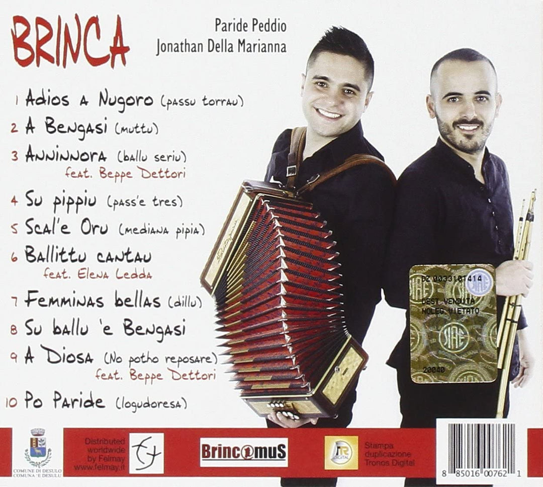 Peddio Paride &amp; Della Marianna - Brinca [Audio CD]