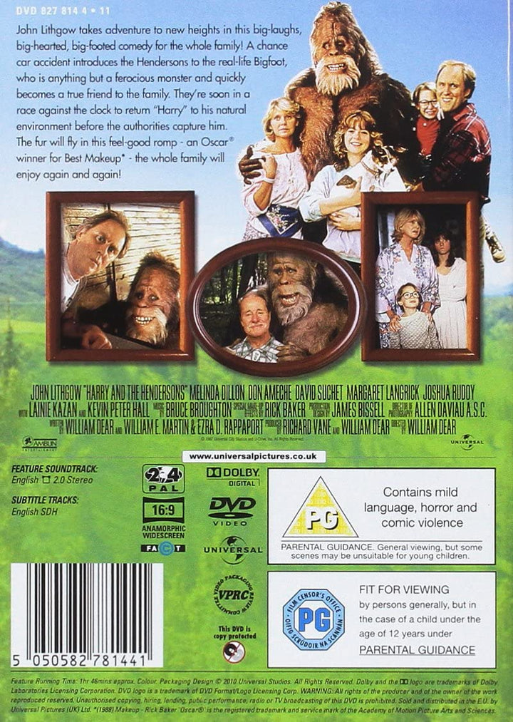 Harry und die Hendersons – Familie/Komödie [DVD]