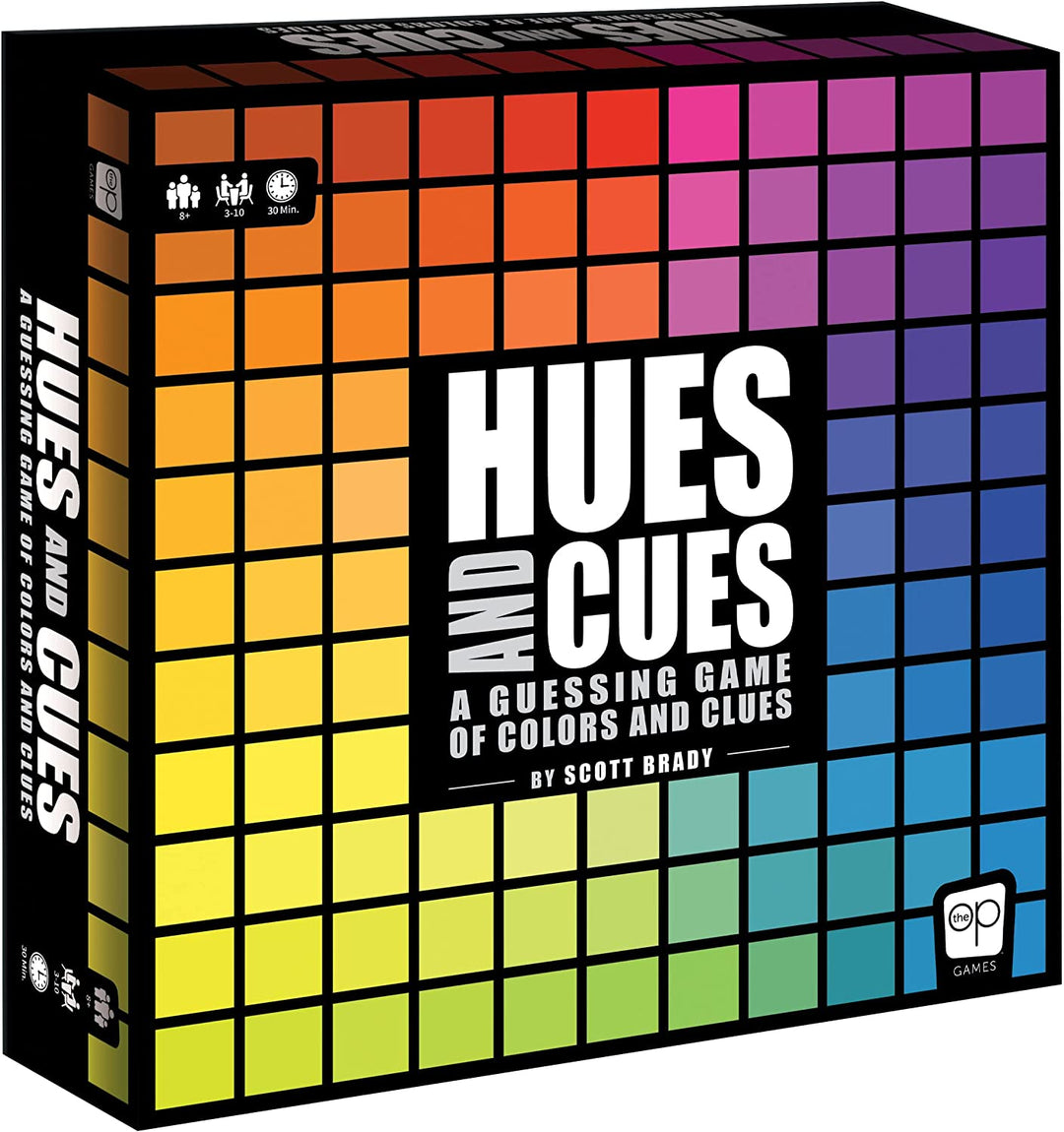 Die OP-Spiele – Hues and Cues – Brettspiel